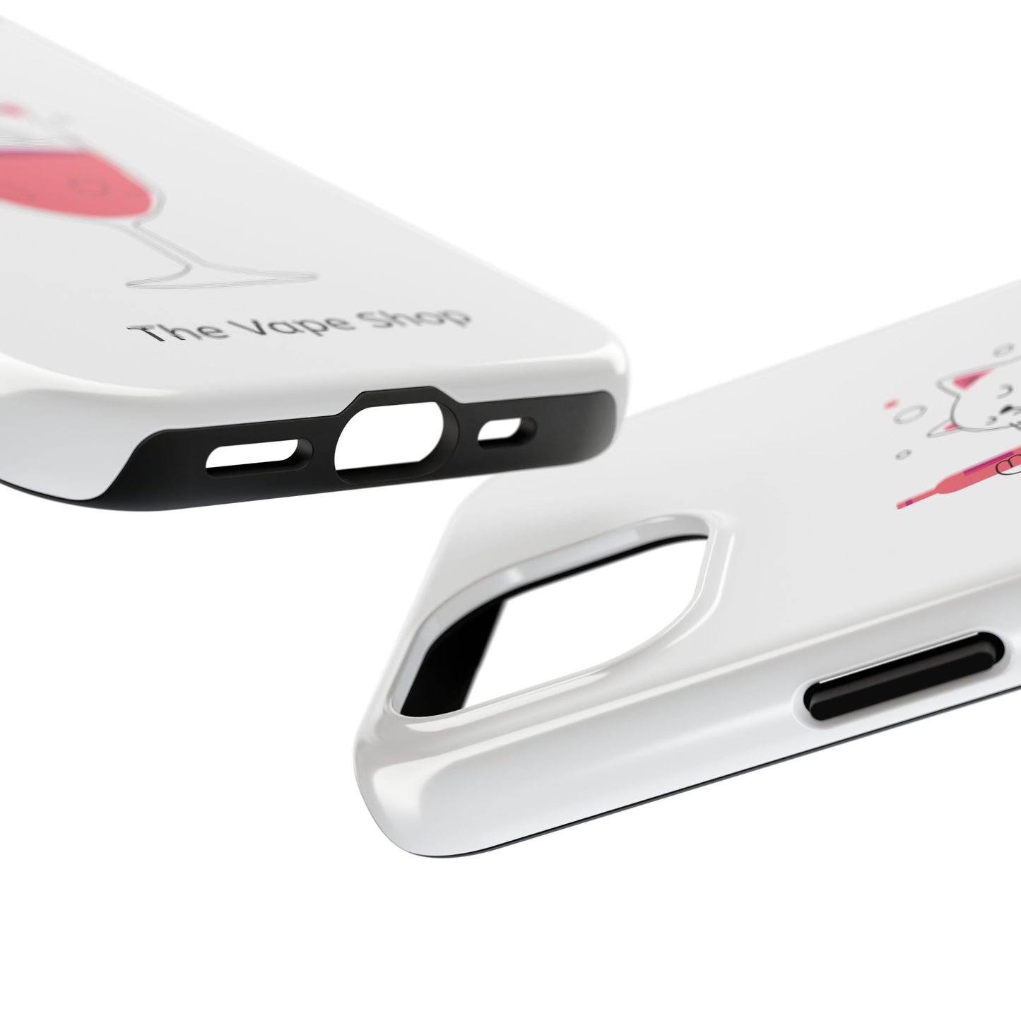 Cute Cat Drink Phone Case - Tough & Stylish Protection for Pet Lovers