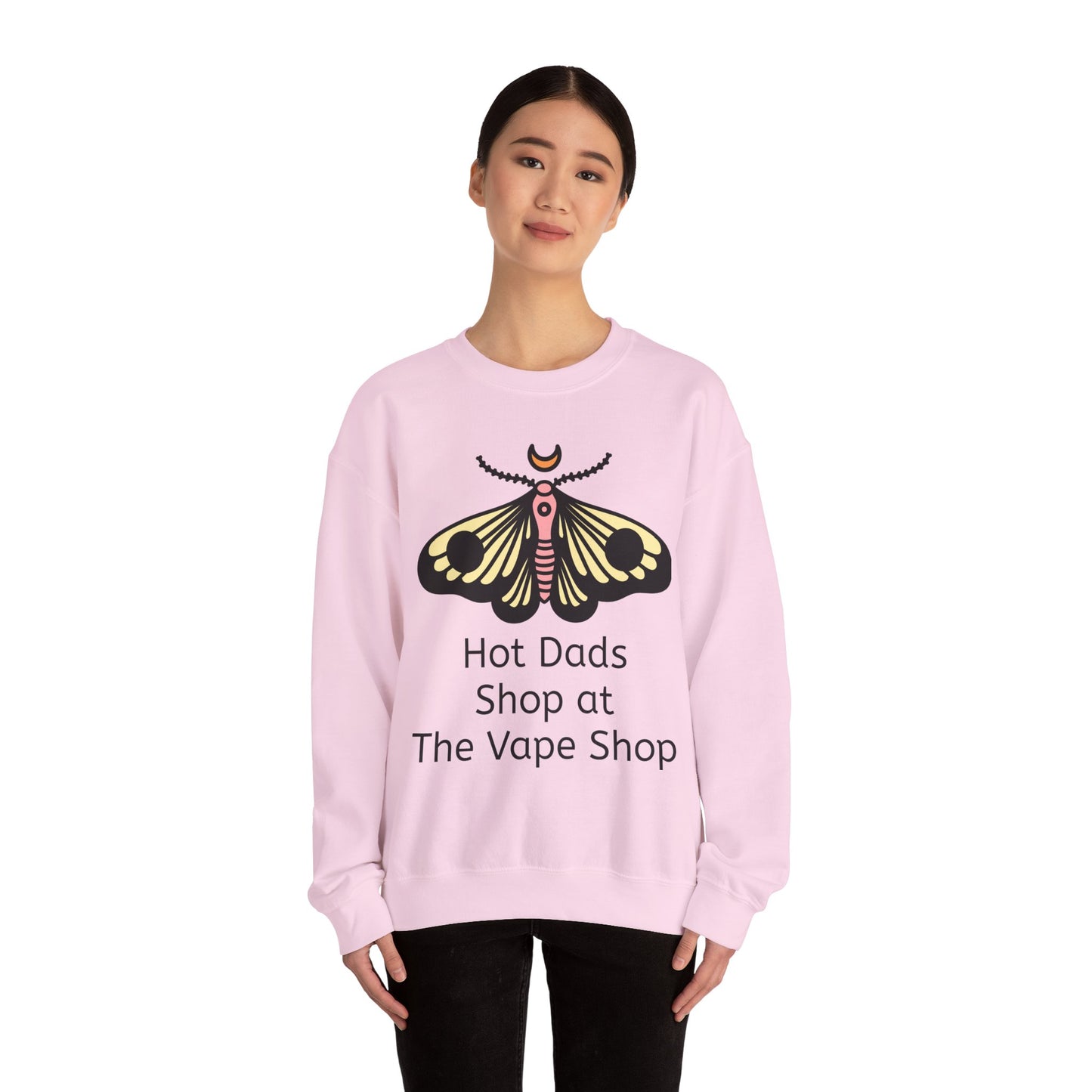 Hot Dads Vape Shop Crewneck Sweatshirt