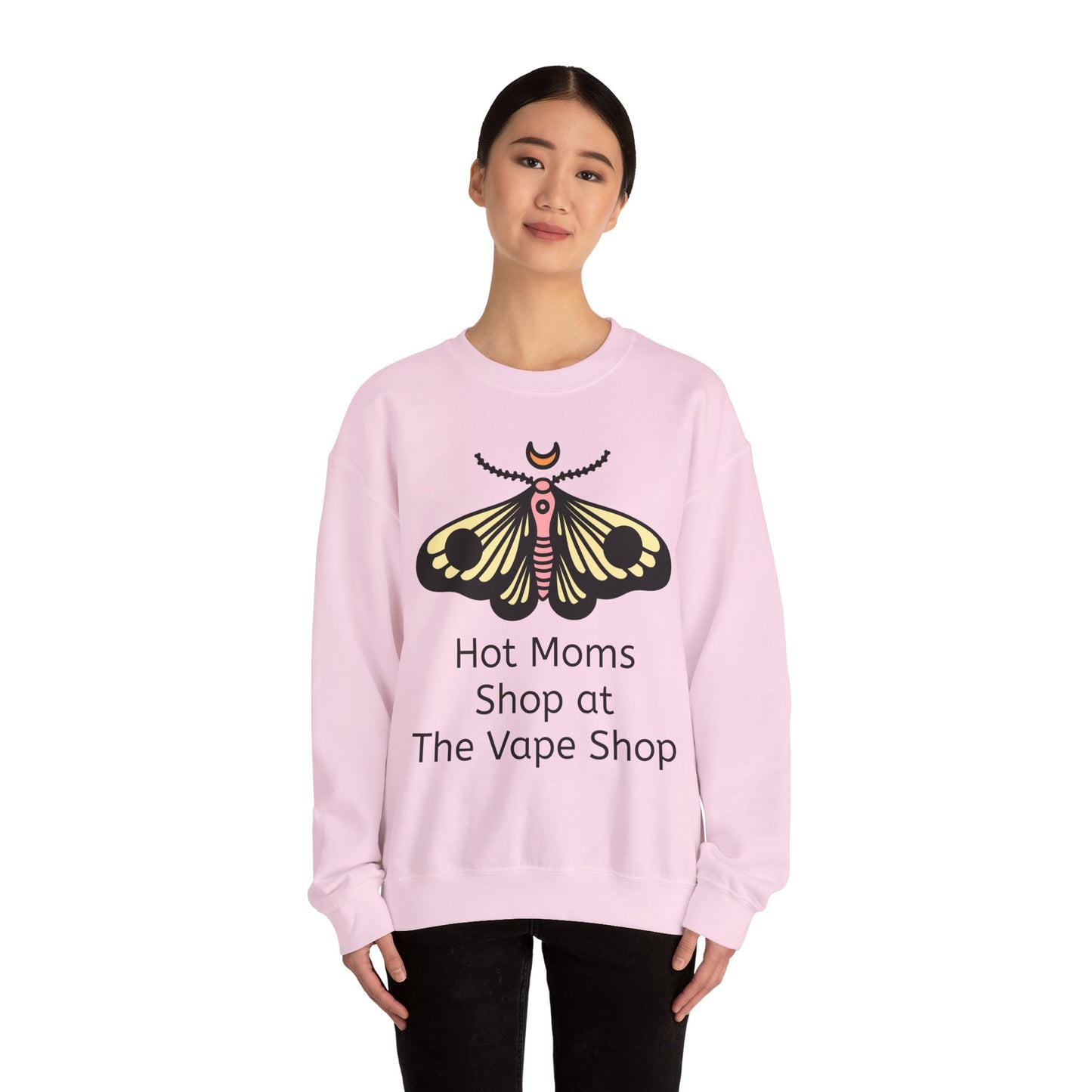 Hot Moms Shop at The Vape Shop Crewneck Sweatshirt