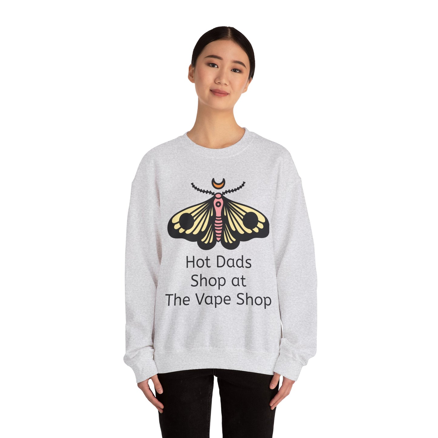 Hot Dads Vape Shop Crewneck Sweatshirt