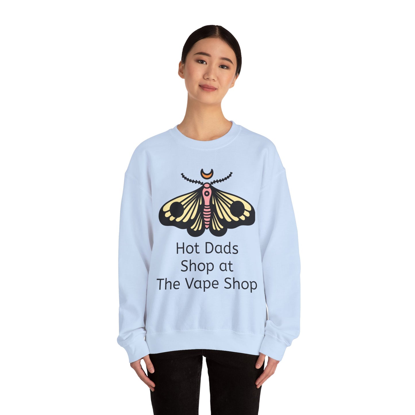 Hot Dads Vape Shop Crewneck Sweatshirt