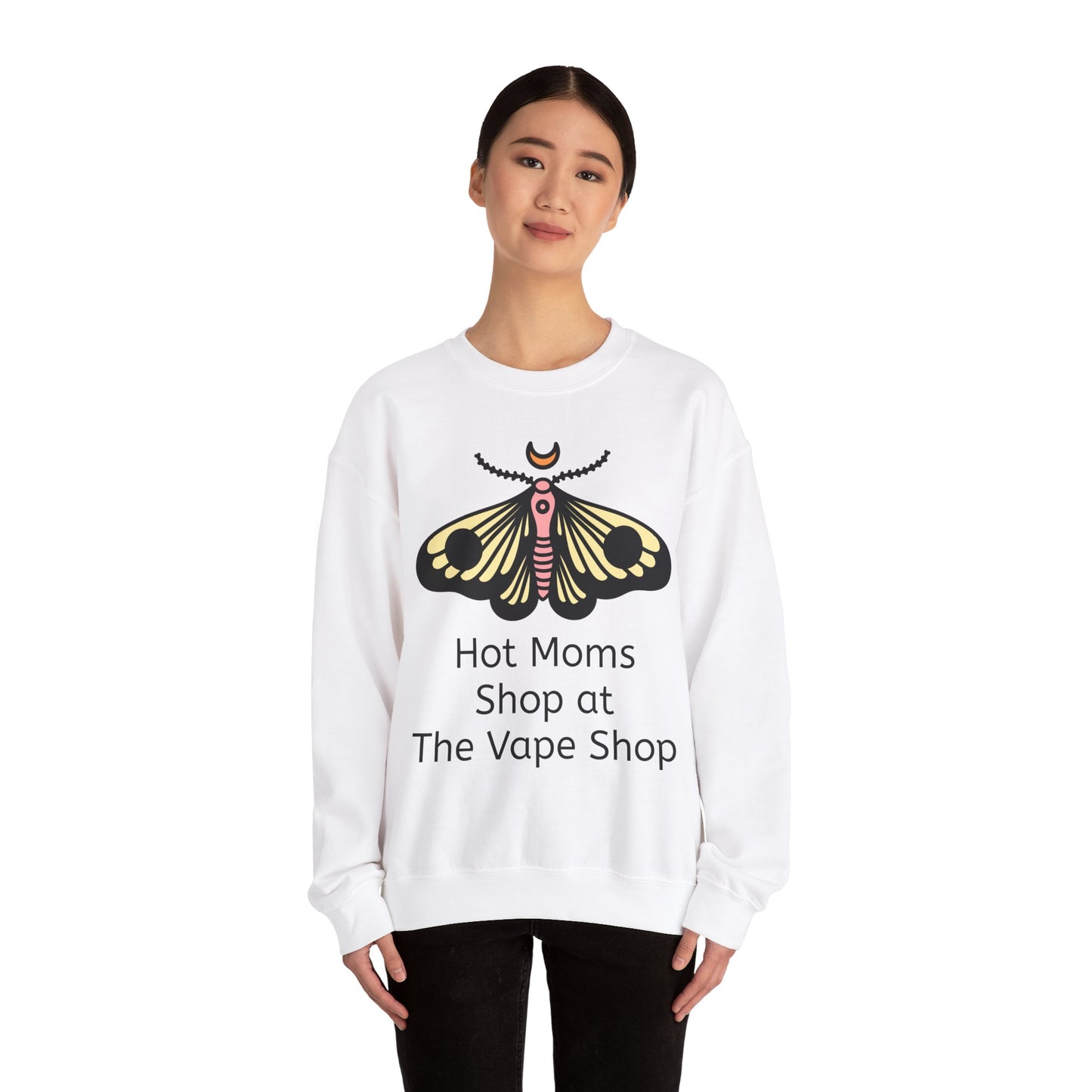 Hot Moms Shop at The Vape Shop Crewneck Sweatshirt