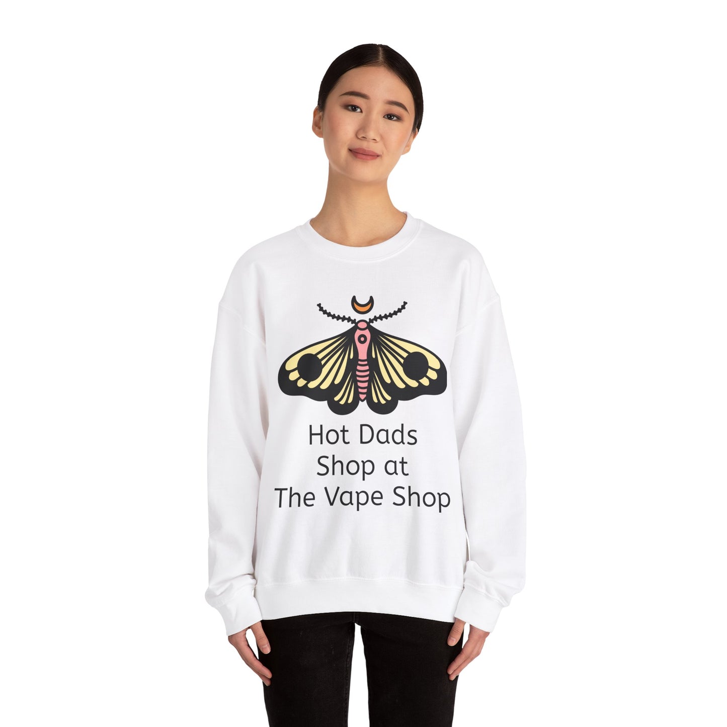 Hot Dads Vape Shop Crewneck Sweatshirt