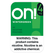 On! 4mg Wintergreen Pouches