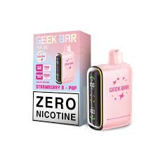 Geekbar Strawberry B-Pop Zero Nicotine