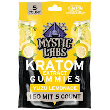 Mystic Labs Yuzu Lemonade Kratom Gummies