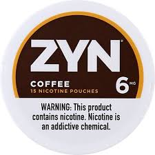 ZYN 6mg Coffee Pouches