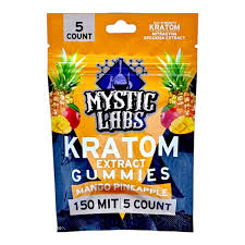 Mystic Labs Mango Pineapple Kratom Gummies